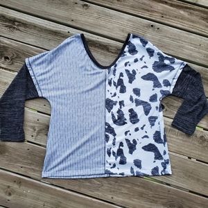 Multi print top, large